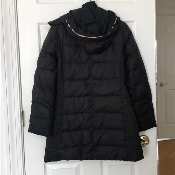 BURBERRY BRIT COAT SMALL BLACK JACKET - Picture 7 of 16